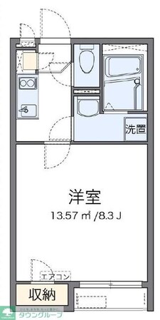 クレイノ涼の物件間取画像